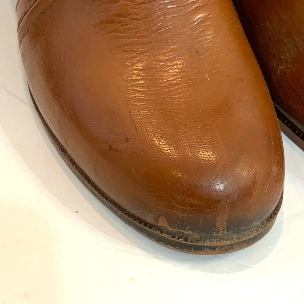 1970’s Women’s Vintage Brown Zip Ankle Booties Boots Sz 7